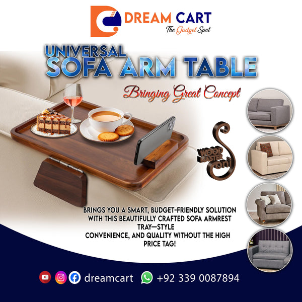 Sofa Armrest Tray - DREAMCART